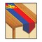 Party Central Club Pack 12 Red and Blue Medieval Party Table Runners 72"